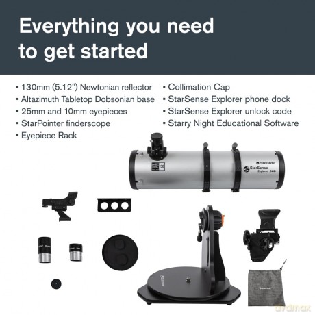 Celestron - StarSense Explorer 130mm Dobsonian