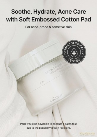 Celimax - Cica BHA Blemish Toner Pad - 60 Pads [KOMSETYKI]