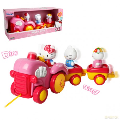 HELLO KITTY Ciągacz traktor [ZABAWKA]
