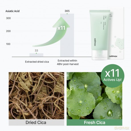Celimax - The Real Cica Soothing Cream - Green - 50 ml [KOMSETYKI]