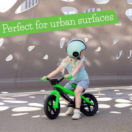 Chillafish - BMXie 2 12 Lightweight Balance Bike with Footbrake - Kiwi, 1.5-4 Years (CPMX02KIW)