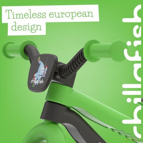 Chillafish - BMXie 2 12 Lightweight Balance Bike with Footbrake - Kiwi, 1.5-4 Years (CPMX02KIW)