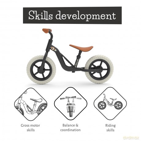 Chillafish - Charlie 10 Lightweight Balance Bike - Black, 1.5-4 Years (CPCH01BLA)