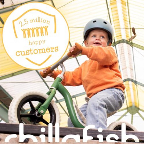 Chillafish - Charlie 10 Lightweight Balance Bike - Flamingo, 1.5-4 Years (CPCH01FLA)