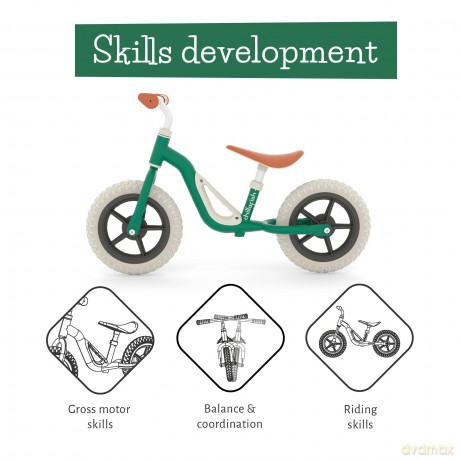 Chillafish - Charlie 10 Lightweight Balance Bike - Forest, 1.5-4 Years (CPCH01FOR)