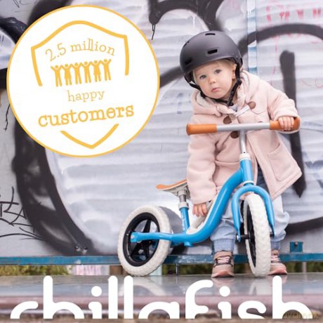 Chillafish - Charlie 10 Lightweight Balance Bike - Navy, 1.5-4 Years (CPCH01NAV)