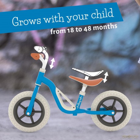 Chillafish - Charlie 10 Lightweight Balance Bike - Navy, 1.5-4 Years (CPCH01NAV)