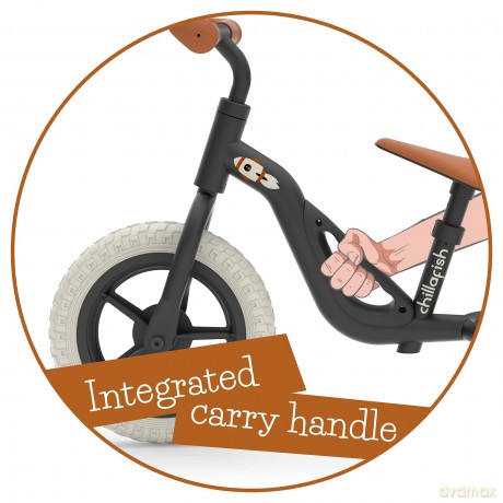 Chillafish - Charlie 10 Lightweight Balance Bike - Silver, 1.5-4 Years (CPCH01SIL)