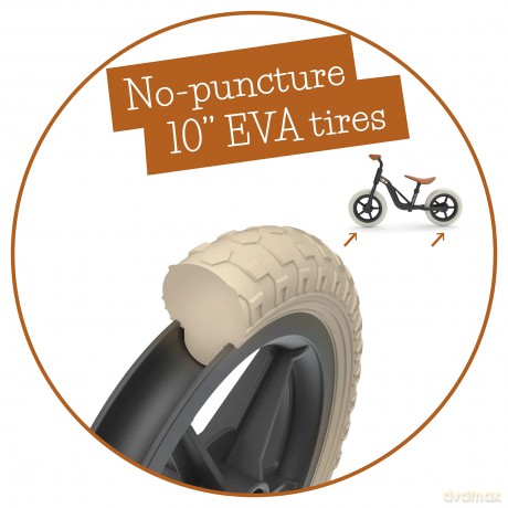 Chillafish - Charlie 10 Lightweight Balance Bike - Silver, 1.5-4 Years (CPCH01SIL)