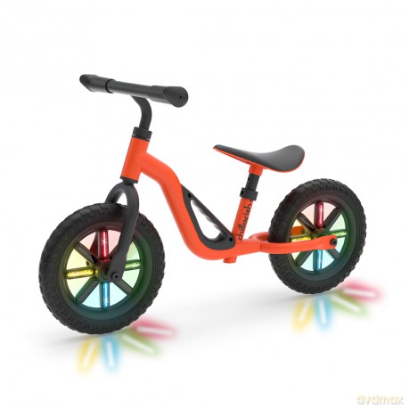 Chillafish - GLOW 10 Lightweight Balance Bike with Light Up Wheels - Orange, 1.5-4 Years (CPCH02ORA)