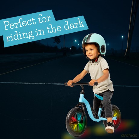 Chillafish - GLOW 10 Lightweight Balance Bike with Light Up Wheels - Sky, 1.5-4 Years (CPCH02SKY)