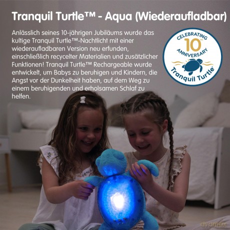 Cloud B - Tranquil Turtle - Aqua