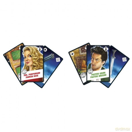Cluedo - Card Game, Norway + Denmark (E7589ND43)