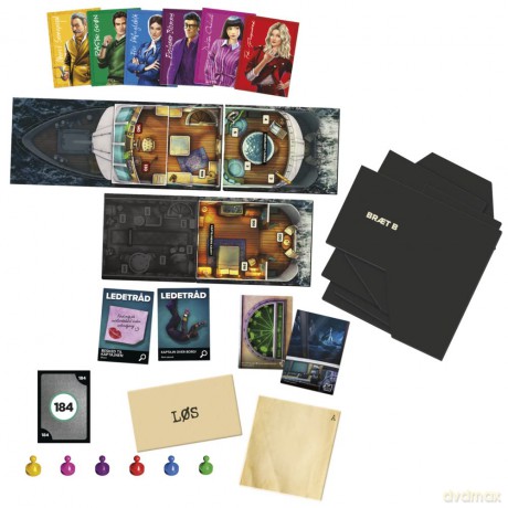 Cluedo - Sabotage on Seas, Danish (F61101080)