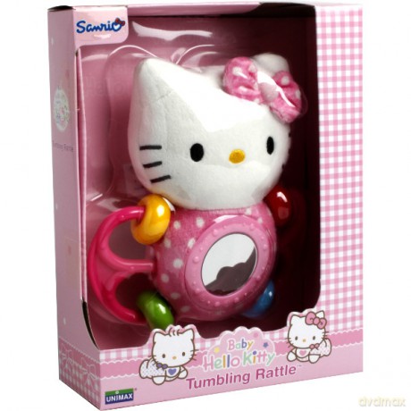 HELLO KITTY Grająca grzechotka [ZABAWKA]