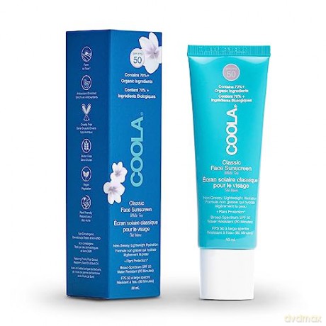 Coola - Classic Face Lotion Sunscreen White Tea SPF 50 - 50 ml [KOMSETYKI]