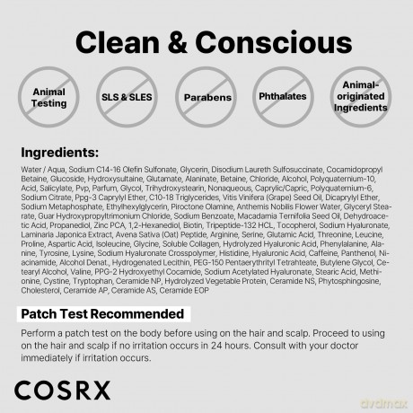 Cosrx - PEPTIDE 132 Ultra Bonding Shampoo - 200 ml