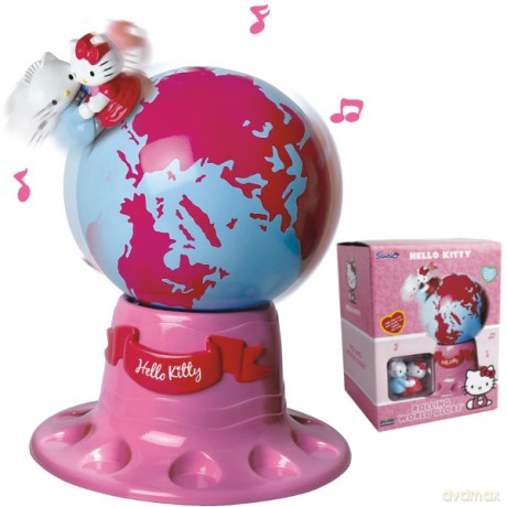 HELLO KITTY Magnetyczny grający globus [ZABAWKA]