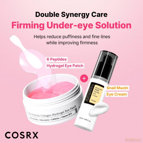 Cosrx - The Peptide Collagen Hydrogel Eye Patch - 60 pcs [KOMSETYKI]
