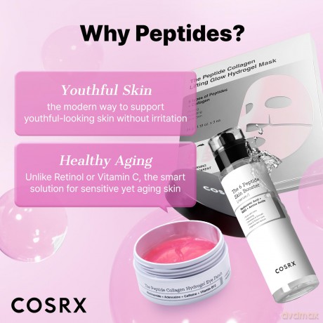 Cosrx - The Peptide Collagen Hydrogel Eye Patch - 60 pcs [KOMSETYKI]