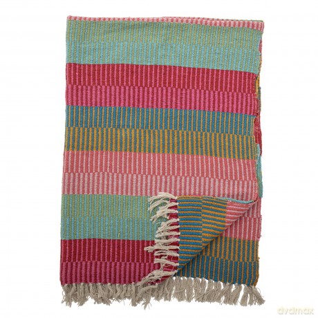 Creative Collection - Isnel Recycled Cotton Throw 160x130 cm - Green