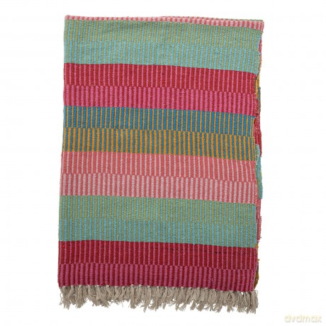 Creative Collection - Isnel Recycled Cotton Throw 160x130 cm - Green