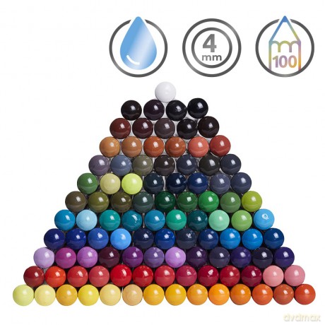 Derwent - Inktense Pencil 100 pcs. Ass (603038)