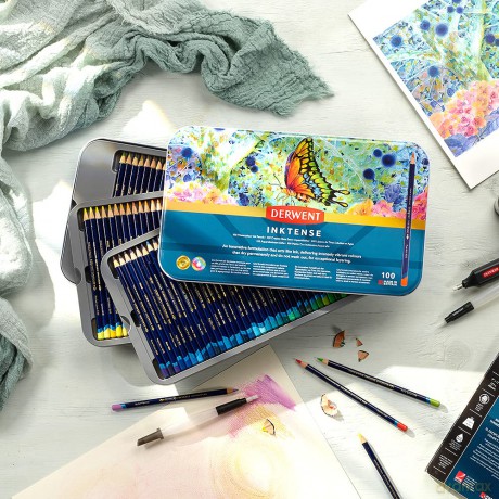 Derwent - Inktense Pencil 100 pcs. Ass (603038)