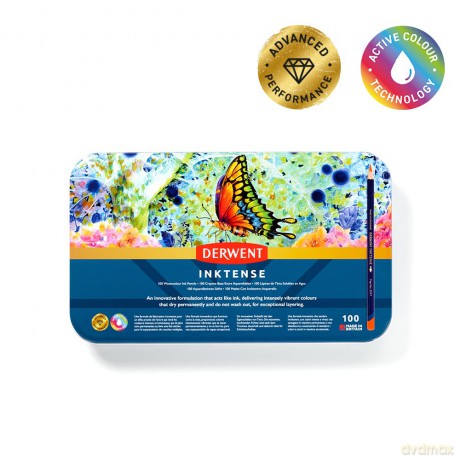 Derwent - Inktense Pencil 100 pcs. Ass (603038)