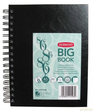 Derwent - Wire-O Sketch Book, A5 (604025)