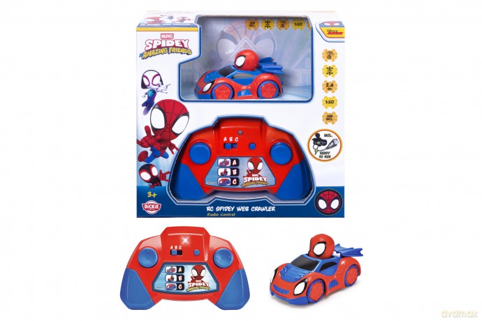 Dickie Toys - RC Spidey Web-Crawler 1:50 (203222006)