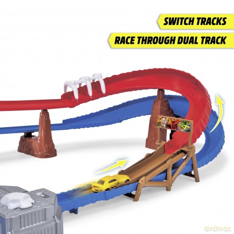 Dickie Toys - Skull Vulcano Track Set (203336000)