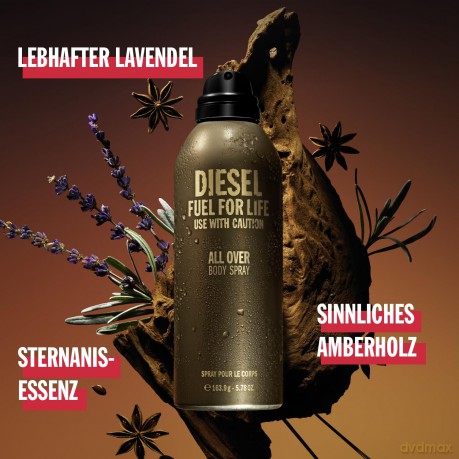 Diesel - Fuel for Life All Over Body Spray 200 ml