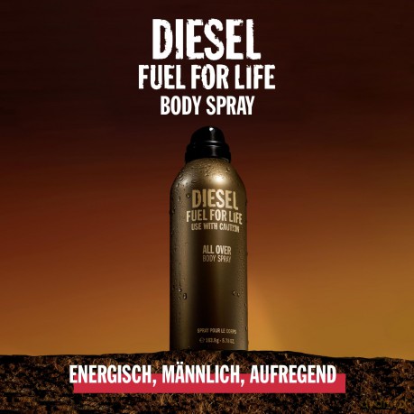 Diesel - Fuel for Life All Over Body Spray 200 ml