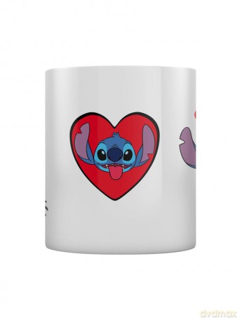 Disney Stitch - Lilo and Stitch Love Stitch Mug - White - Standard Mug Size