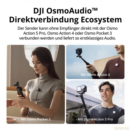 DJI - Mic Mini (2 TX + 1 RX + Charging Case)