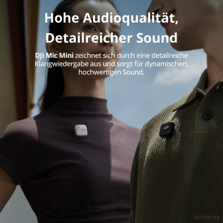 DJI - Mic Mini Transmitter - Arctic White