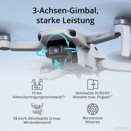 DJI - Mini 4K Fly More Combo (EU) - Drone