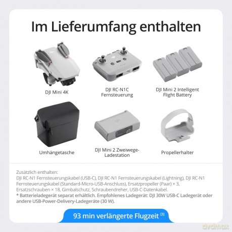 DJI - Mini 4K Fly More Combo (EU) - Drone