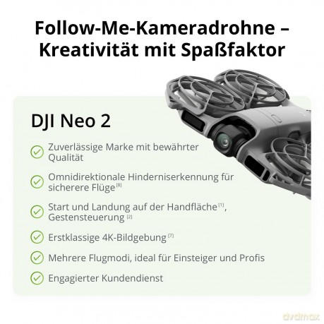 DJI - Neo 2 Motion Fly More Combo
