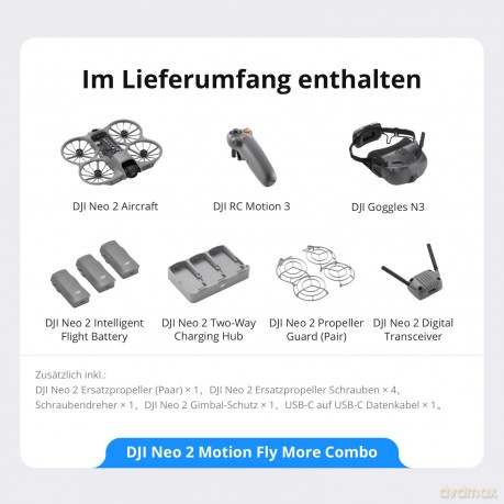 DJI - Neo 2 Motion Fly More Combo