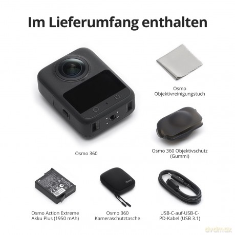 DJI - Osmo 360 Standard Combo