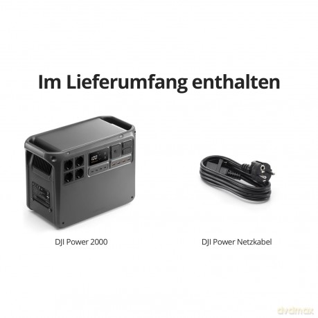 DJI POWER 2000 - Portable Power Station 2048Wh