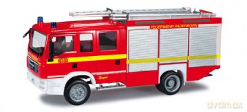 HERPA MAN TGM HLF 2016 Fire Brigade Straz pożarna [ZABAWKA]