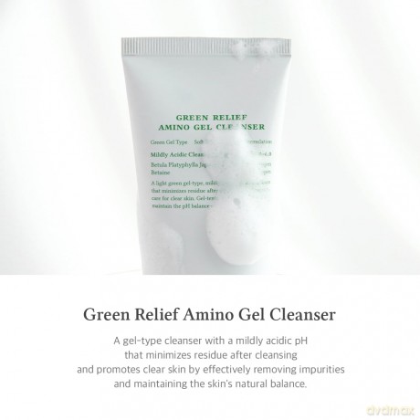 Dr. Althea - Green Relief Amino Gel Cleanser - Green - 100 ml [KOMSETYKI]