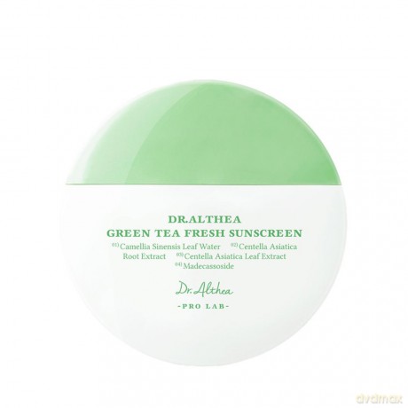 Dr. Althea - Green Tea Fresh Sunscreen - Green - 45 ml [KOMSETYKI]