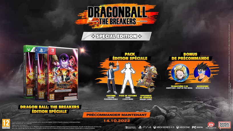 Dragon Ball: The Breakers (Special) (FR/Multi in Game) [GRA PS4]