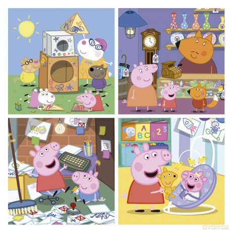 Educa - 12-16-20-25 pcs, Peppa Pig (80-20326)