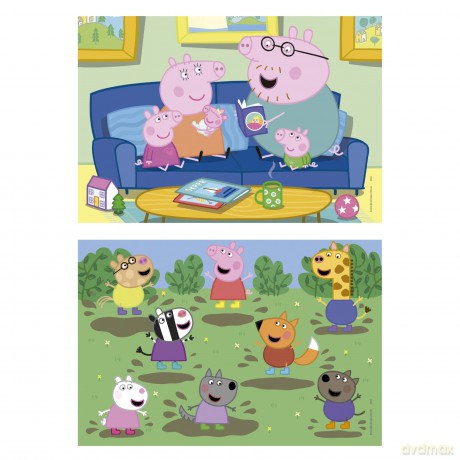 Educa - 2x25 pcs, Peppa Pig (80-20334)