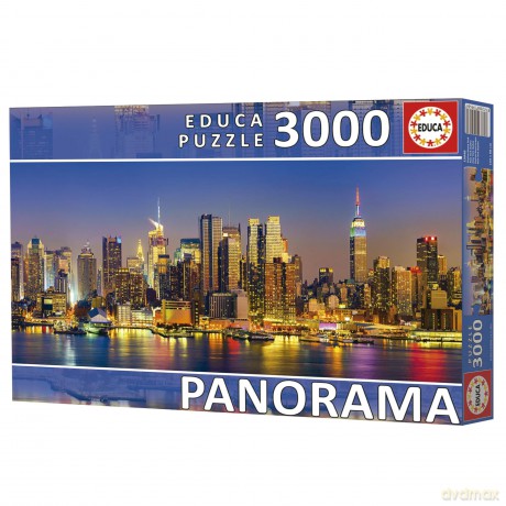 Educa - 3000 pcs - New York Skyline puzzle (80-19948)